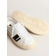 Yatay Model 1B sustainable sneakers with white bio-based upper and black Y