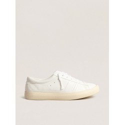 Yatay Model 1B sustainable sneakers with white bio-based upper and white Y
