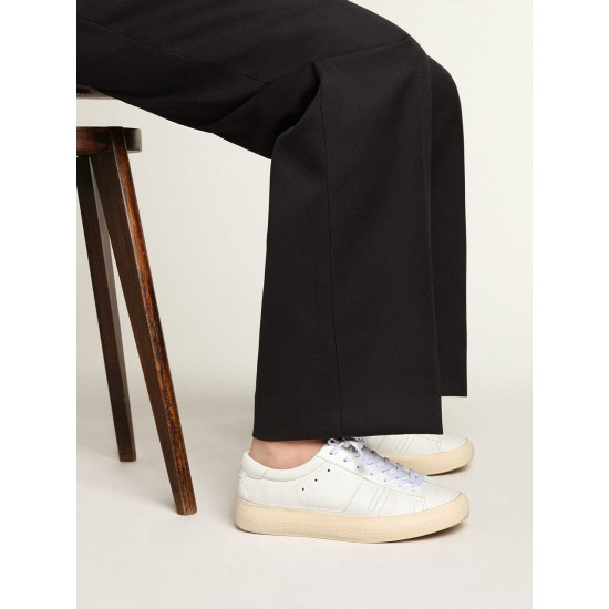 Yatay Model 1B sustainable sneakers with white bio-based upper and white Y