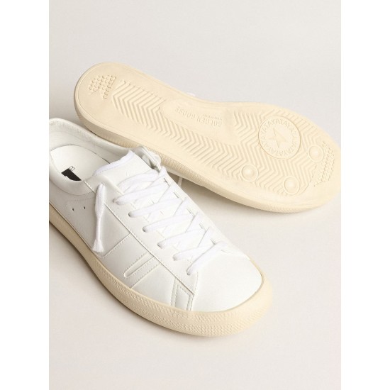 Yatay Model 1B sustainable sneakers with white bio-based upper and white Y