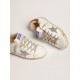 Women's Super-Star with shearling lining and silver glitter star