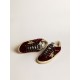 Women's Super-Star LTD in velvet with pony skin star and glitter tongue