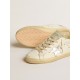 Super-Star with silver leather star and crocodile-print leather heel tab