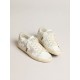 Women’s Super-Star LTD CNY in white leather with lettering on the upper