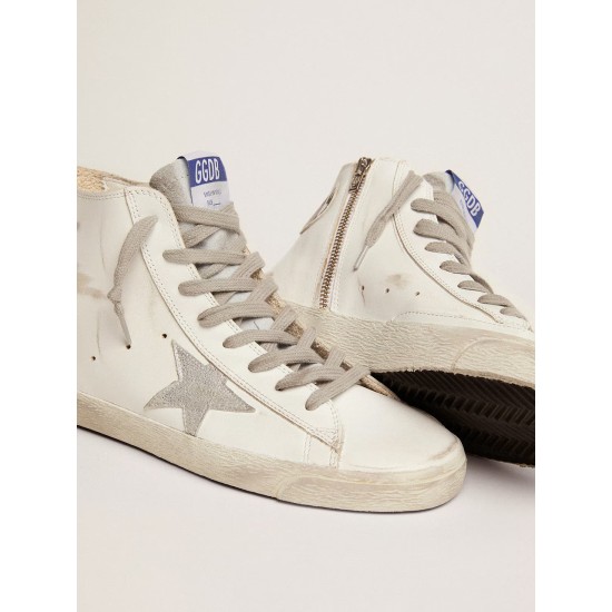 Women's Francy leather with suede star