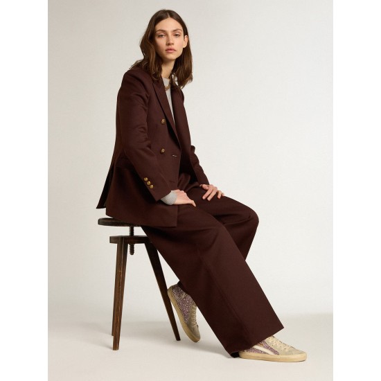 Slide in lilac glitter with white leather star and flash