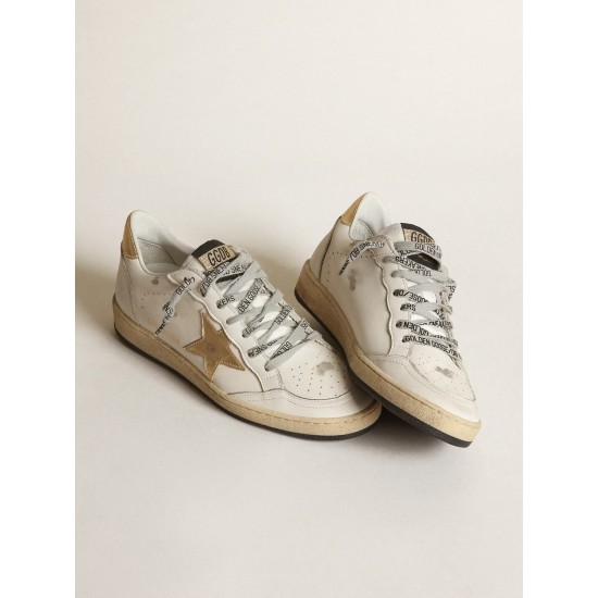 Women's Ball Star with gold star and heel tab