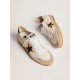 Women's Ball Star with leopard print pony skin star and black heel tab