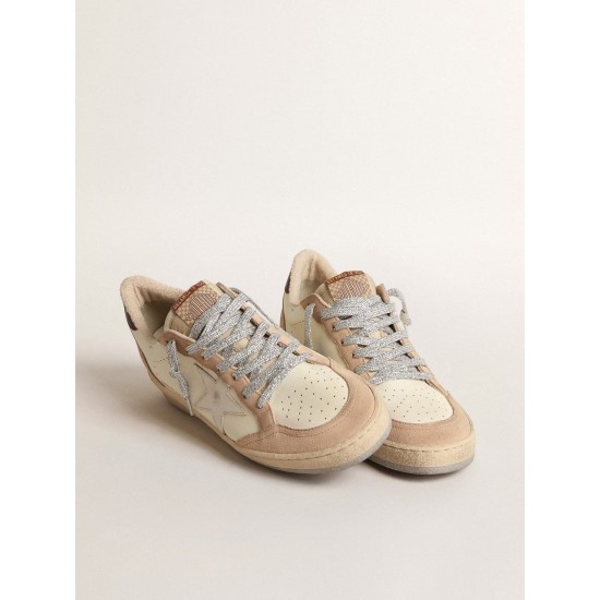 Women's Ball Star LTD with white star and burgundy leather heel tab