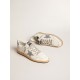 Women’s Ball Star Wishes in nappa leather with white star and glitter heel tab