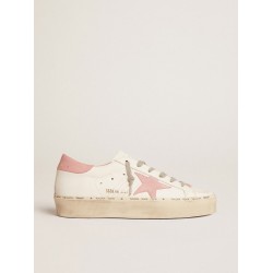 Hi Star with suede star and old rose leather heel tab