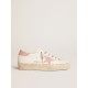 Hi Star with suede star and old rose leather heel tab