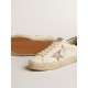 Women's Hi Star LTD in nappa with glitter star and lizard-print heel tab