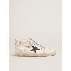 Women's Mid Star with laminated heel tab and glitter laces