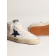 Mid Star with blue glitter star and pink suede heel tab