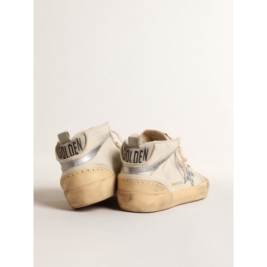 Mid Star LTD with glitter star and metallic leather flash