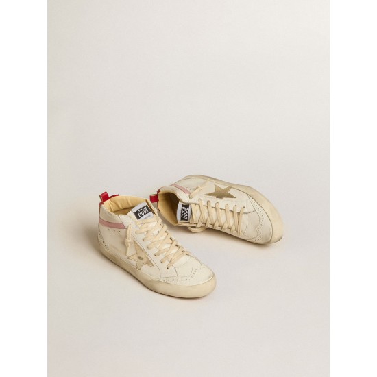 Bio-based Mid Star LTD with gold leather star and pink flash