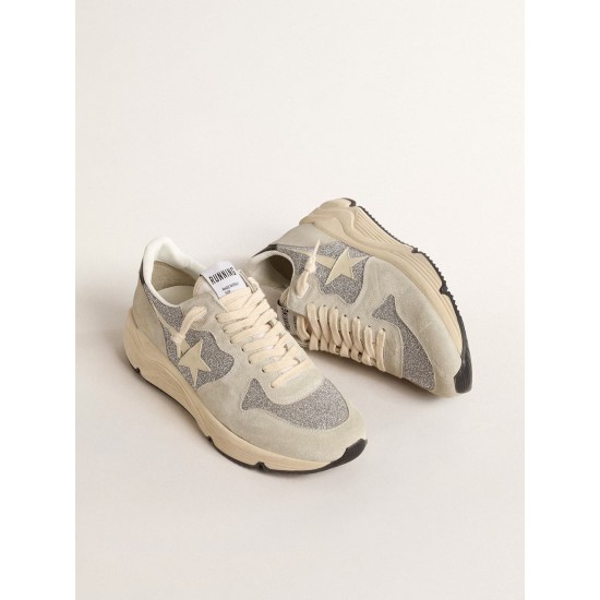 Running Sole embellished with Swarovski crystals and ivory star