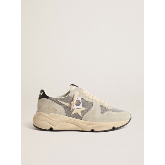 Running Sole embellished with Swarovski crystals and ivory star