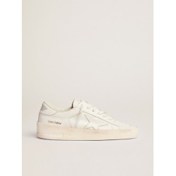 Women's Stardan in total white leather