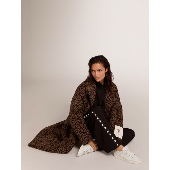 Women's Stardan in total white leather