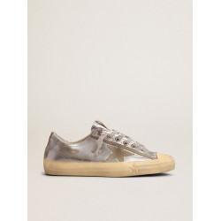 Women's V-Star LTD in silver laminated leather