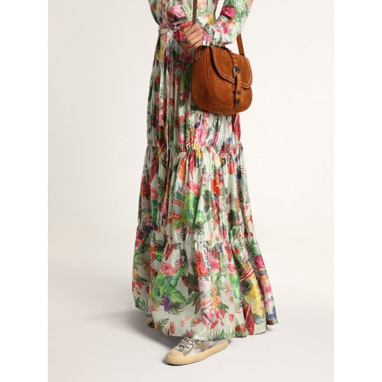 Women's V-Star LTD in silver laminated leather