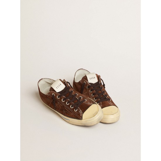 Women's V-Star LTD in suede with brown star