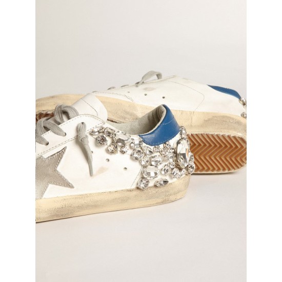 Women's Super-Star with Swarovski stone decoration