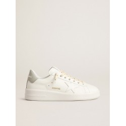 Purestar with white star and gray leather heel tab