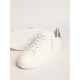 Women's Purestar with white leather star and anthracite glitter heel tab