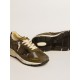 Women’s Dad-Star in suede and mesh with black leather star and heel tab