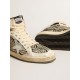 Women’s Sky-Star LAB in zebra nappa with textured silver leather star