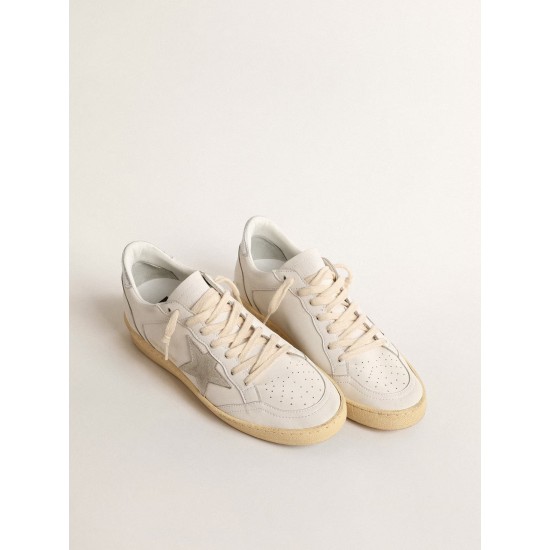 Ball Star with suede star and metallic leather heel tab