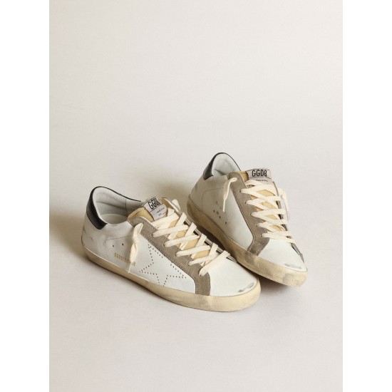 Women's Super-Star with perforated star and midnight blue heel tab