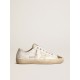 V-Star sneakers with leather star and beige shearling lining