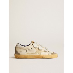 Women’s Old School LAB in nappa with rubber star and suede inserts