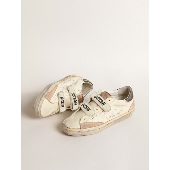 Old School LTD with perforated star and black leather heel tab