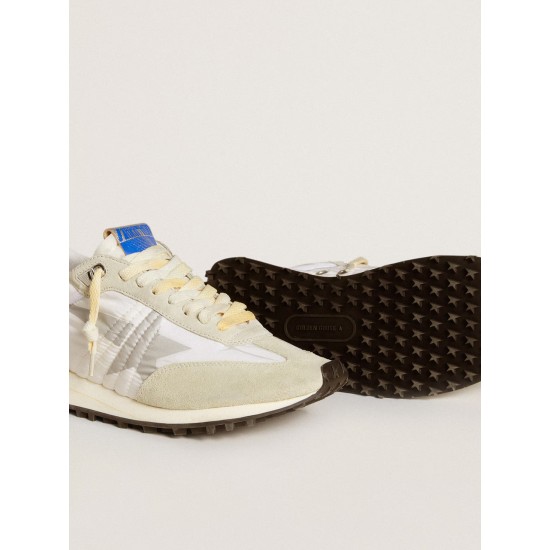 Women’s Marathon with white nylon upper and silver star