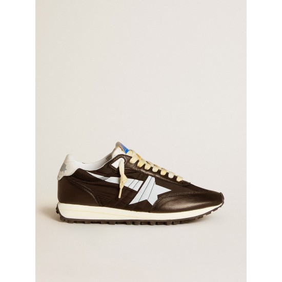 Women’s Marathon with black nylon upper and white star