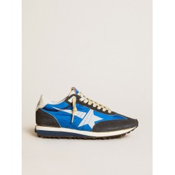 Women’s Marathon with blue nylon upper and white star