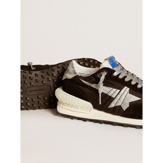 Women’s Marathon with black ripstop nylon upper and silver star