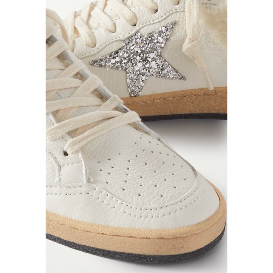 Ball Star Sabot shearling-lined leather slip-on sneakers