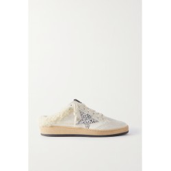 Ball Star Sabot shearling-lined leather slip-on sneakers
