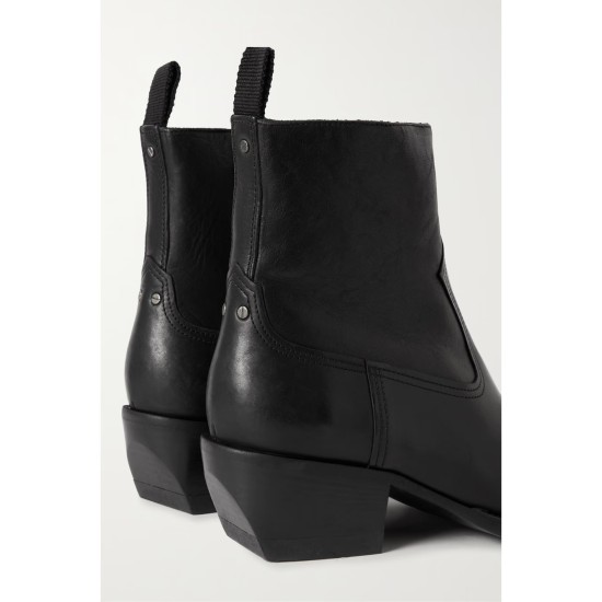 Debbie leather ankle boots