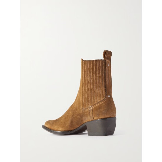 Debbie Beatles suede ankle boots