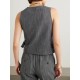 Wool-blend vest