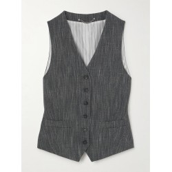 Wool-blend vest