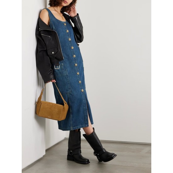 Journey denim midi dress