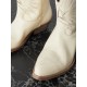 Low Wish Star embroidered leather cowboy boots